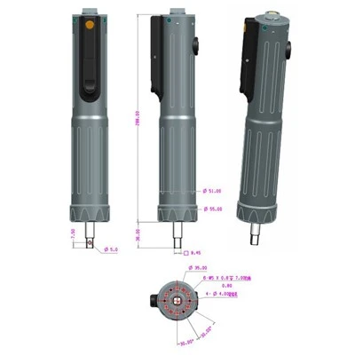 Älykäs PLC -ruuvitaltta 50-500 kgf.cm